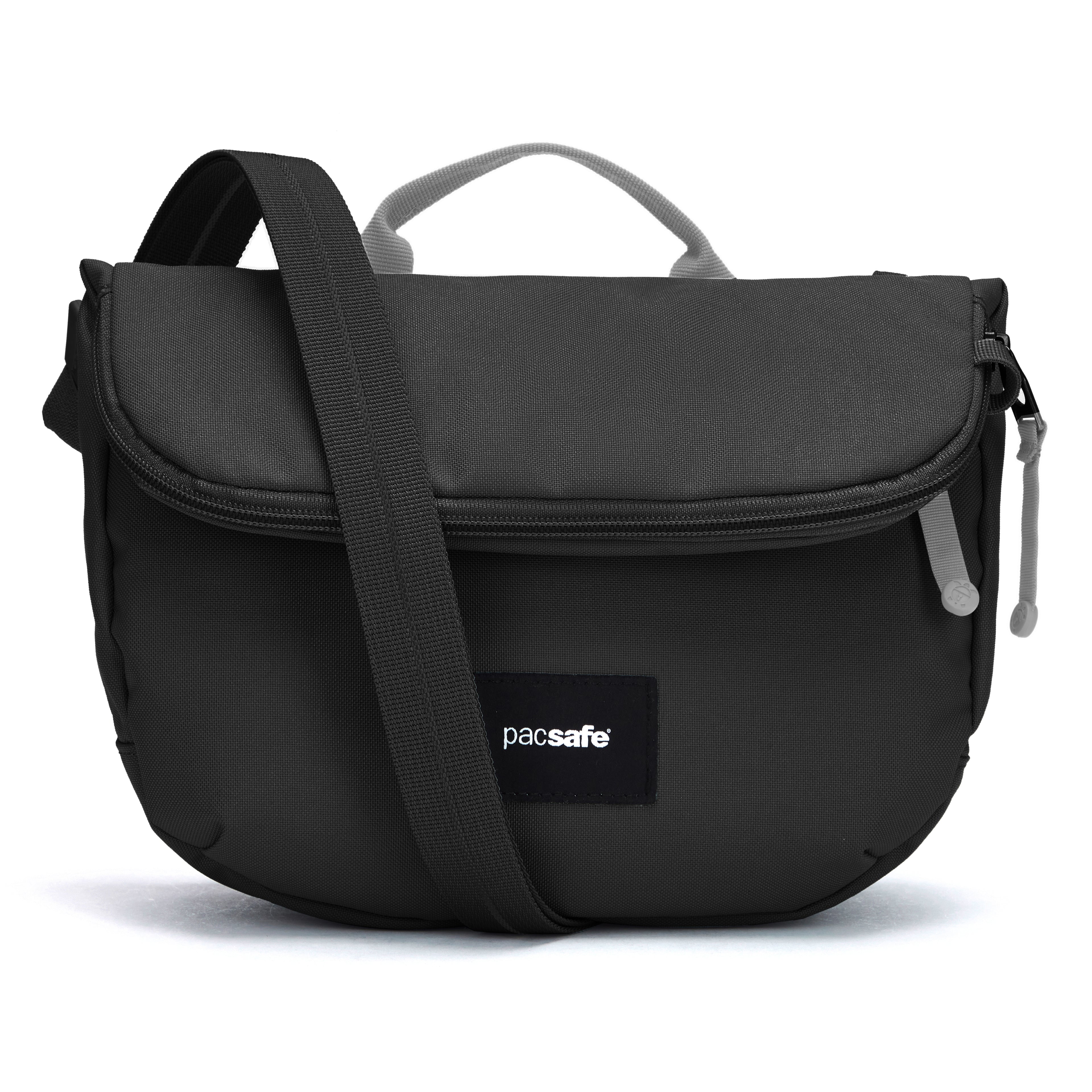 Pacsafe GO Saddle Crossbody - Jet Black
