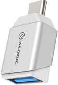 ALOGIC Ultra Mini USB-C to USB-A Adapter (Silver)