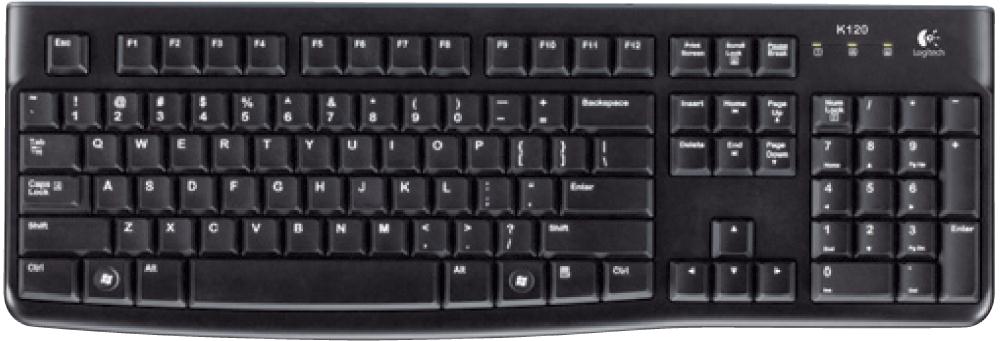 Logitech K120 Wired USB Keyboard