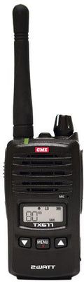 GME TX677 2W 80 Channel UHF Handheld Radio