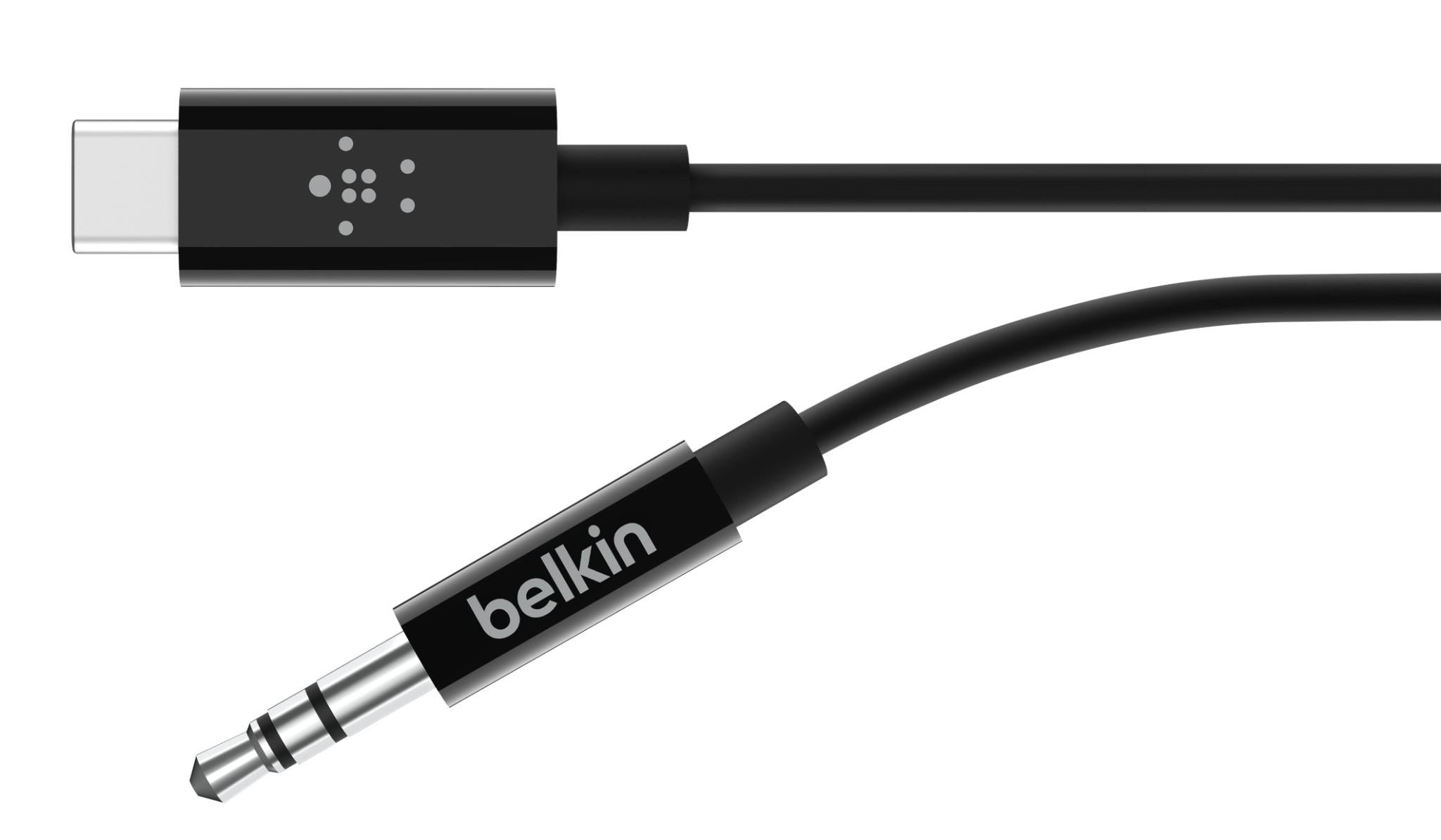 Belkin RockStar 3.5mm Audio Cable with USB-C Connector (1.8m)