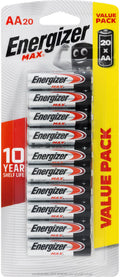 Energizer Max AA Batteries (20 Pack)