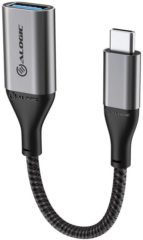 ALOGIC 15cm Super Ultra USB 3.1 USB-C to USB-A Adapter (Space Grey)