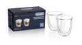 De'Longhi Cappuccino Glasses (2 Pack)