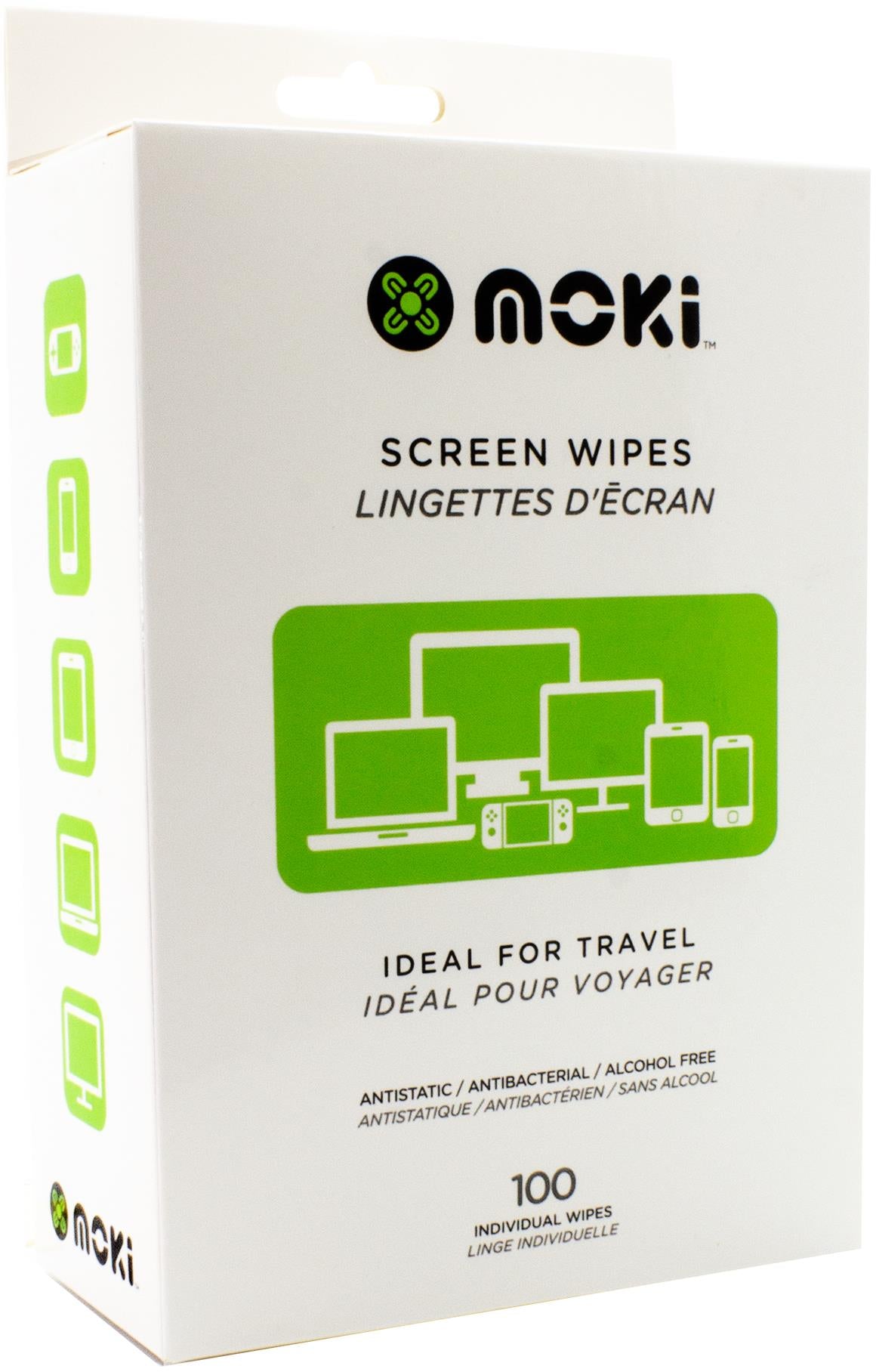 Moki Screen Wipes (100 Pack)
