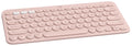Logitech K380 Multi-Device Bluetooth Keyboard (Rose)