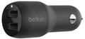 Belkin Dual USB-A Charger 24W (Black)