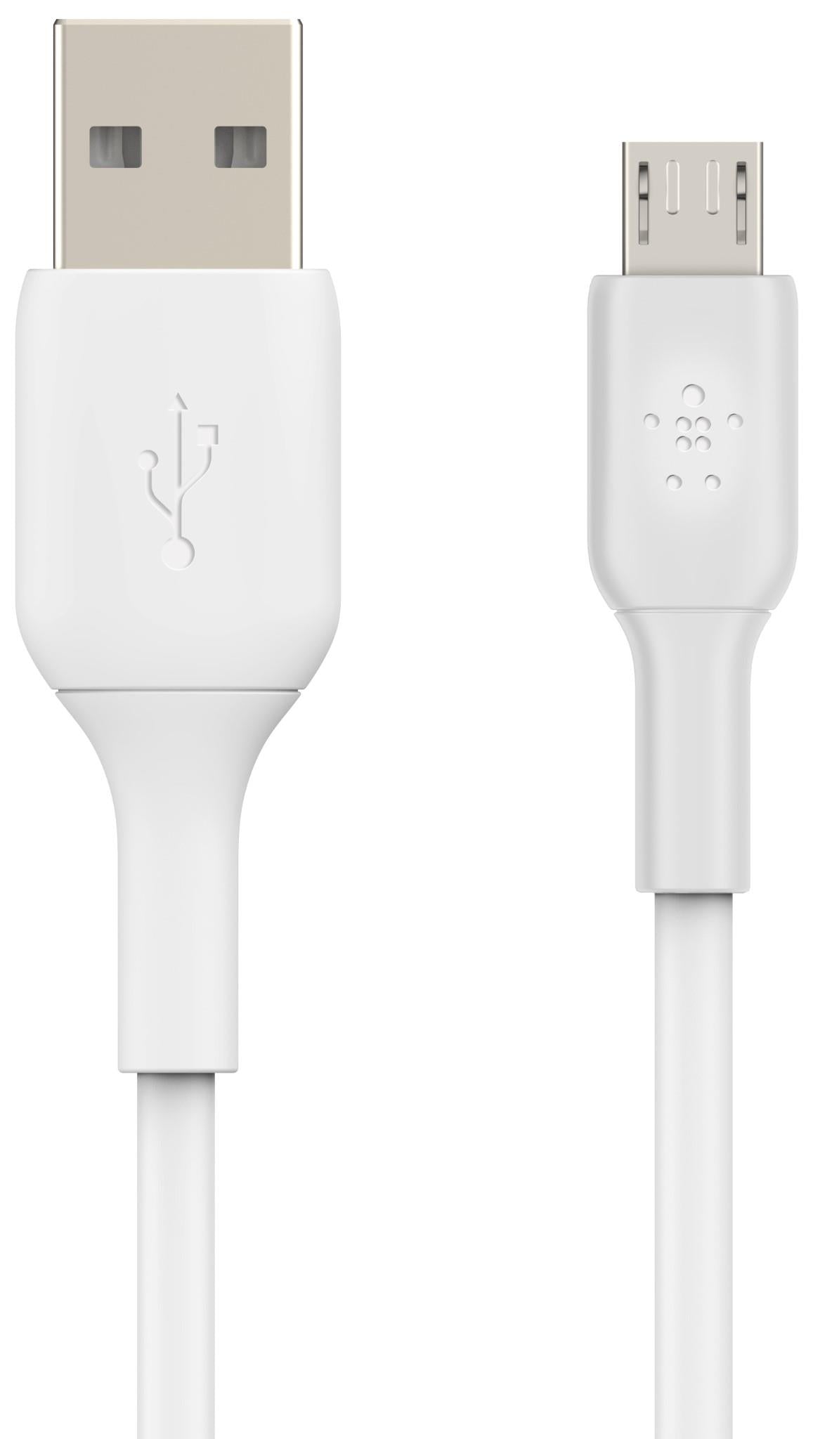 Belkin BoostUp Charger Micro-USB to USB-A Cable 1m (White)