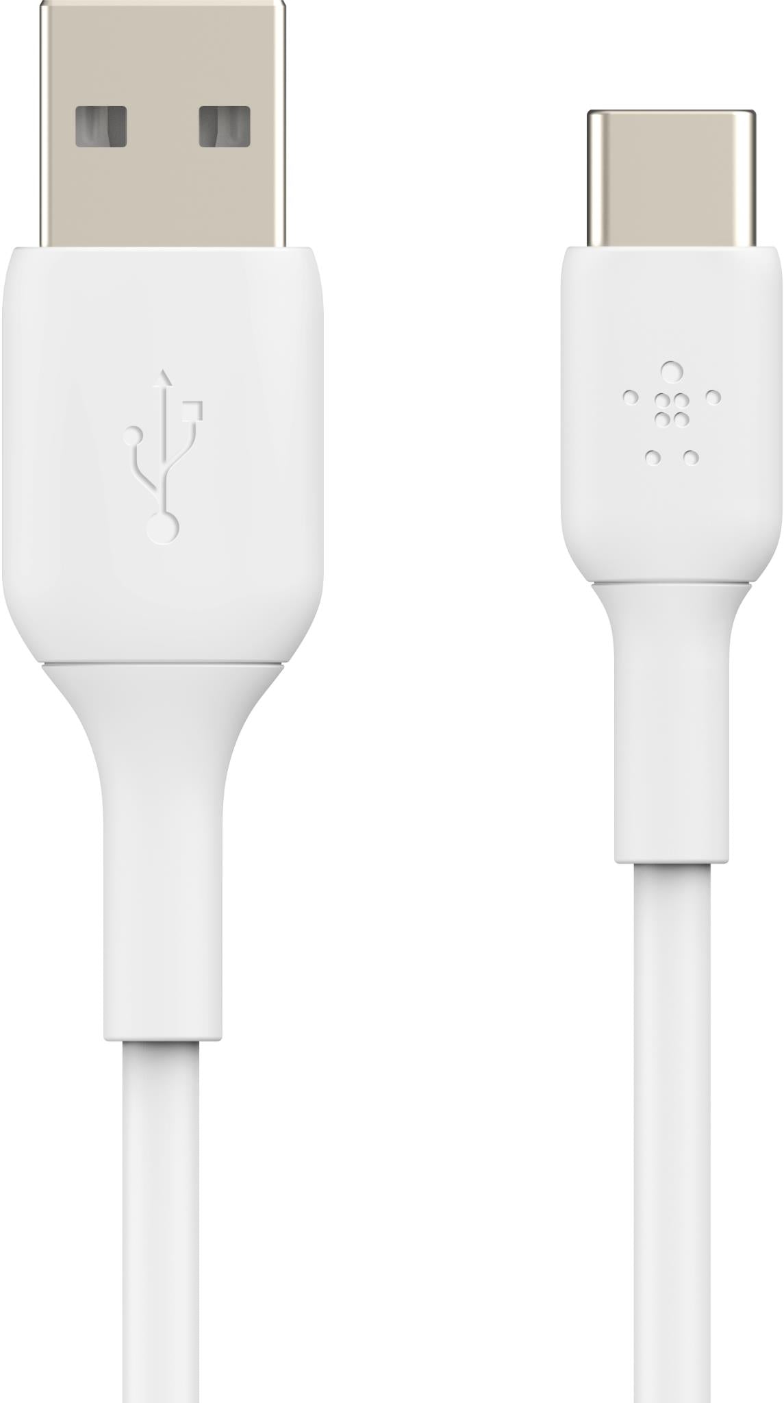Belkin BoostUP CHARGE USB-A to USB-C 1m Cable (White)