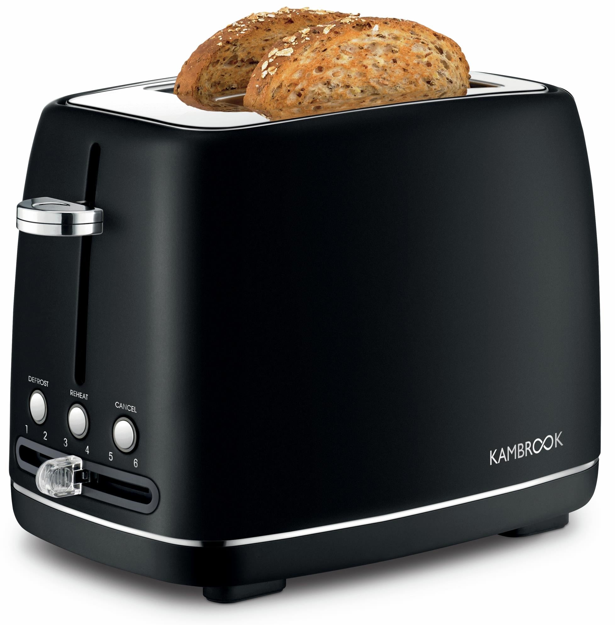 Kambrook Purely Perfect Slice 2 Slice Toaster (Black)
