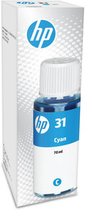 HP 31 Cyan Original Ink Bottle