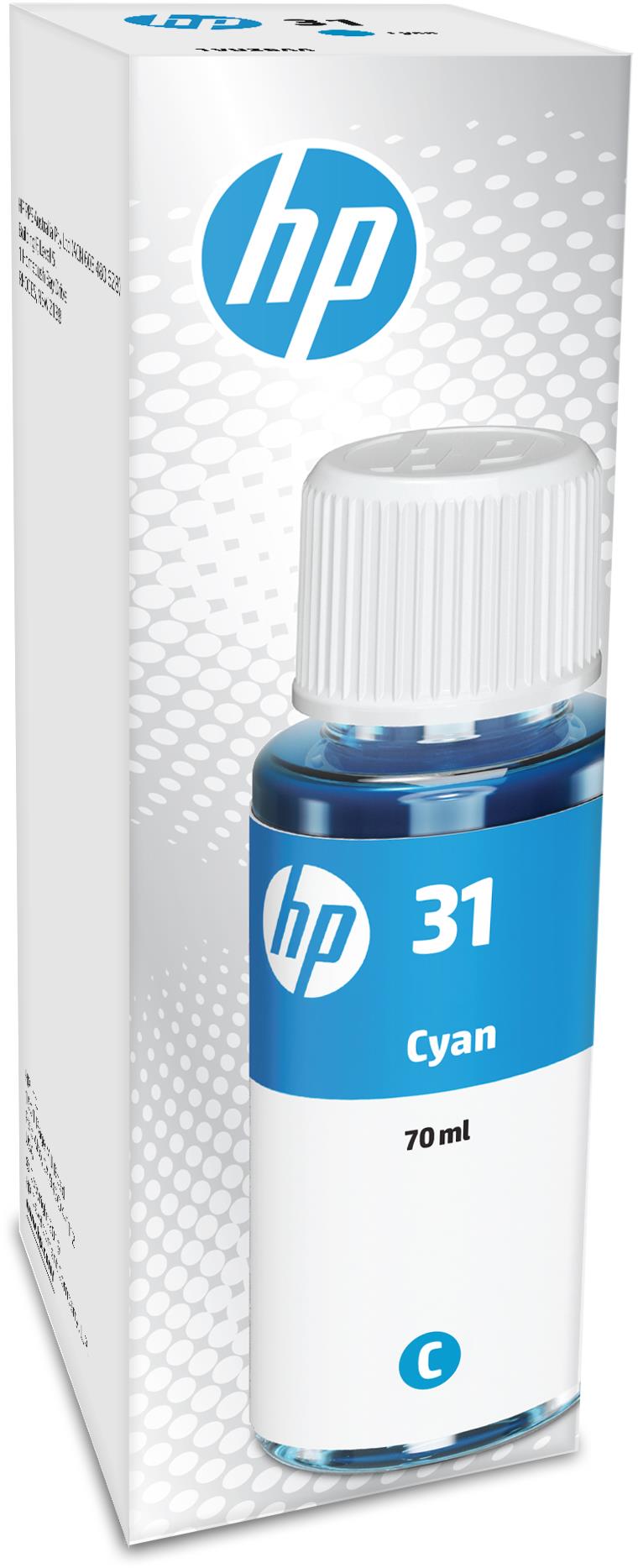 HP 31 Cyan Original Ink Bottle