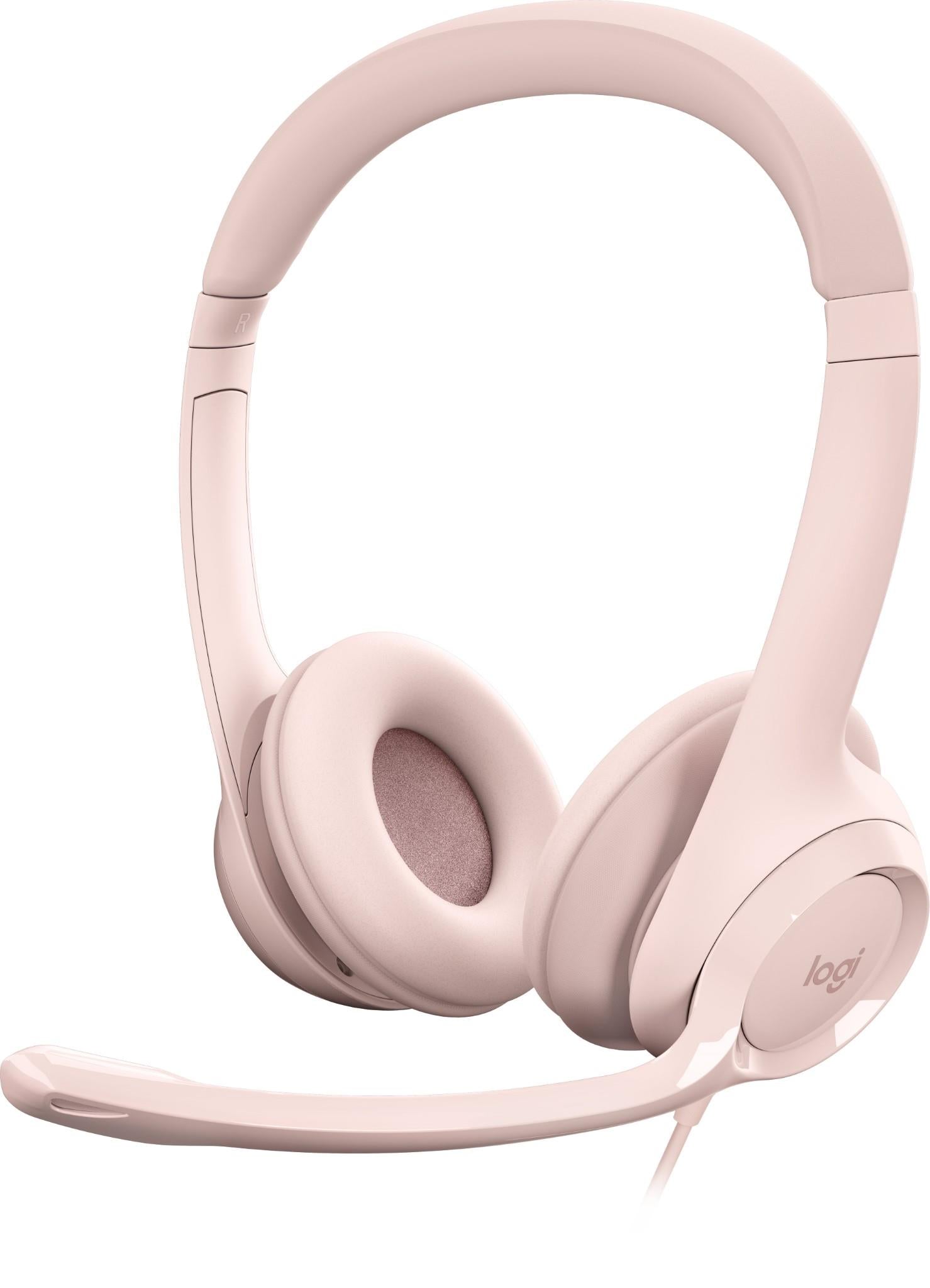 Logitech H390 USB Computer Headset (Rose)