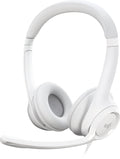 Logitech H390 USB Computer Headset (Off White)