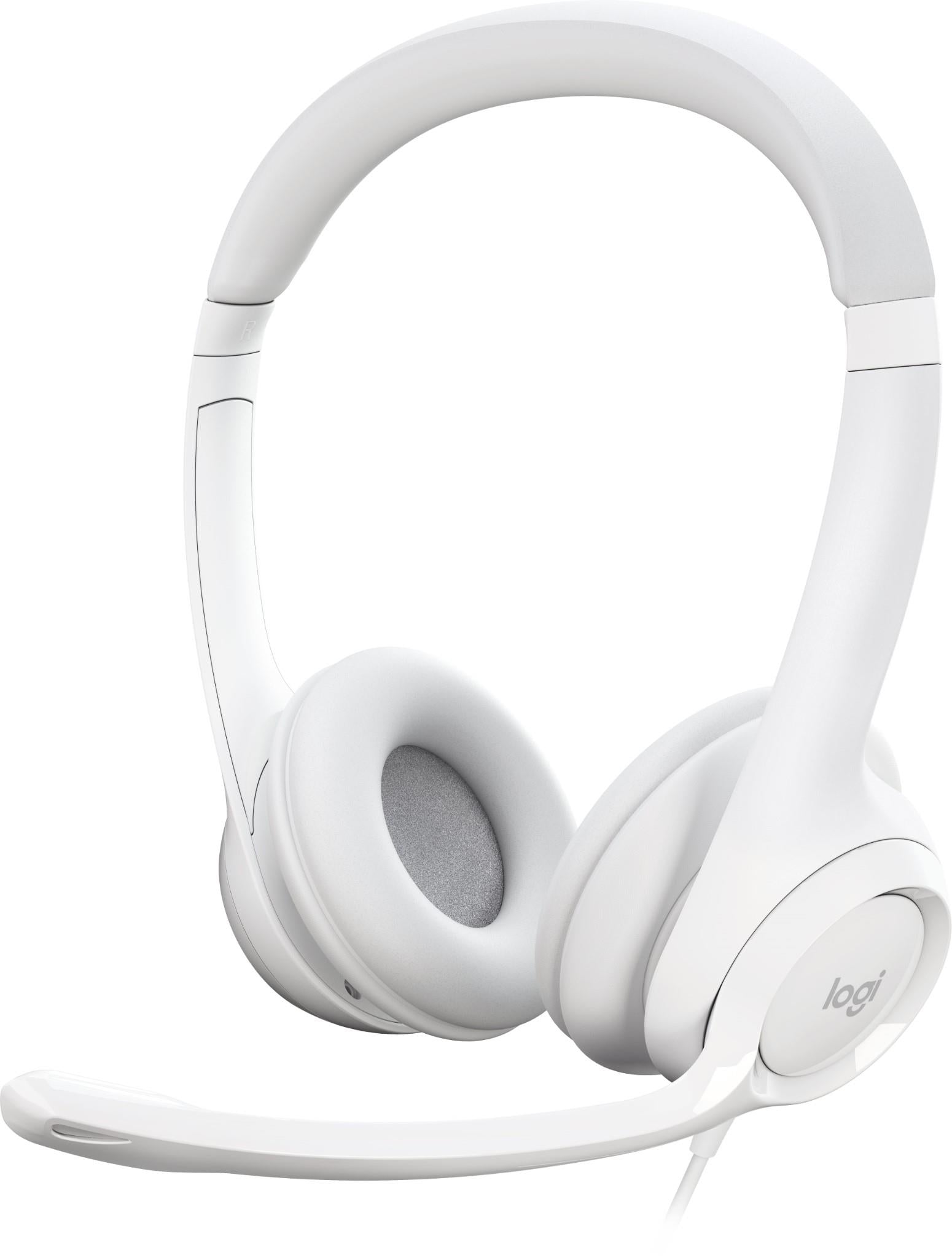 Logitech H390 USB Computer Headset (Off White)
