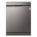 LG XD4B15PS QuadWash 15-Place Setting Freestanding Dishwasher (Platinum Steel)