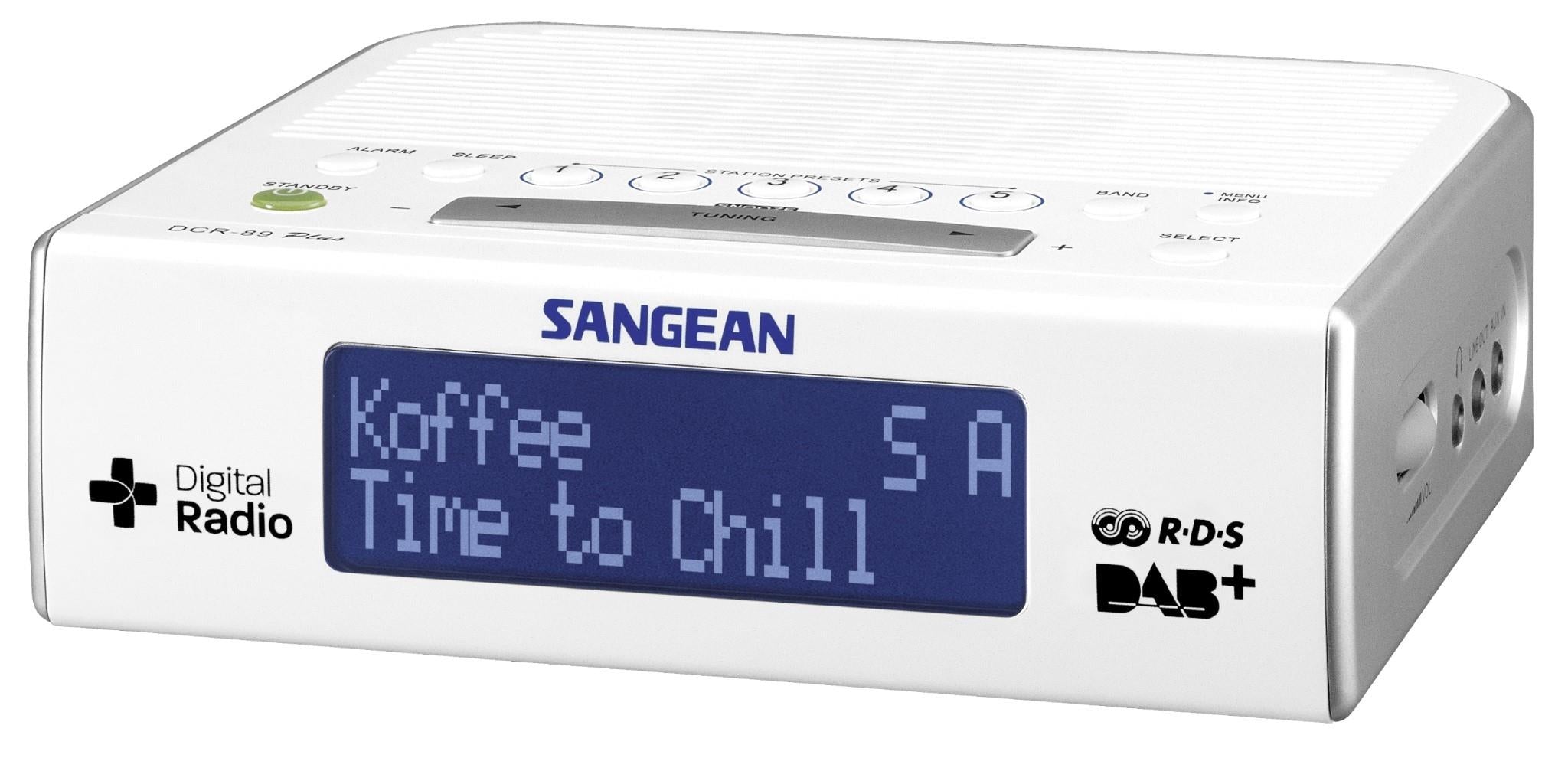 Sangean DCR89 DAB+ Digital Clock Radio