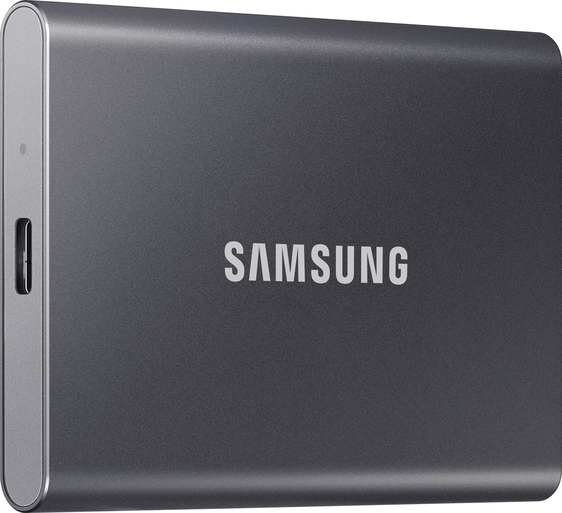 Samsung T7 Portable SSD Drive [2TB](Titan Gray)