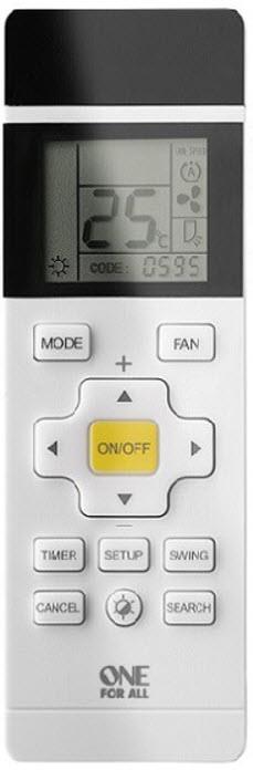 One For All URC 1035 Universal Air-Conditioner Remote