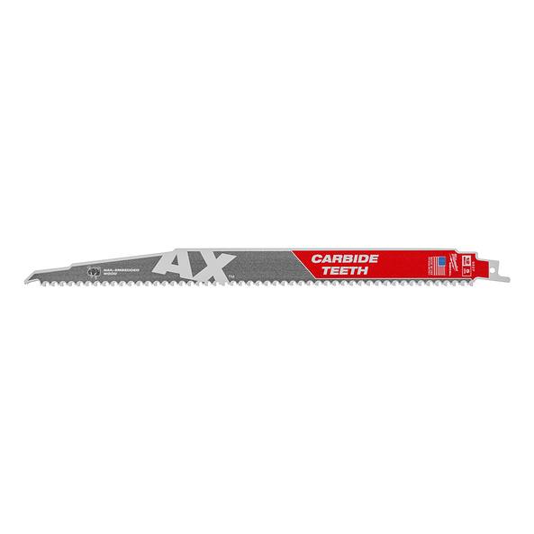 Milwaukee Sawzall Ax Carbide Blade 300mm 1 Pk