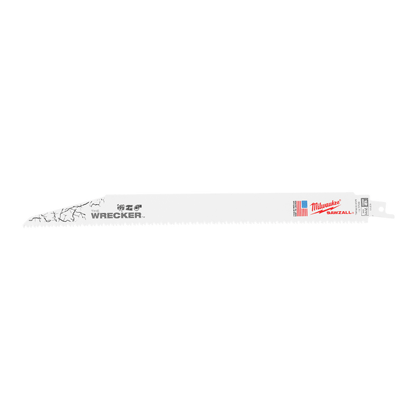 Milwaukee SAWZALL WRECKER 7/11TPI Blade 300mm 25Pk