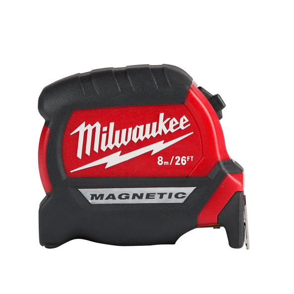 Milwaukee Magnetic Tape Measure Compact 8m/26ft