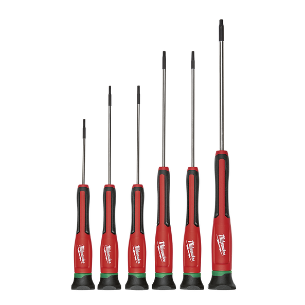Milwaukee Screwdriver Set Precision Torx 6Pc