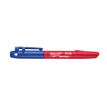 Mil Inkzall Fine Point Blue Marker