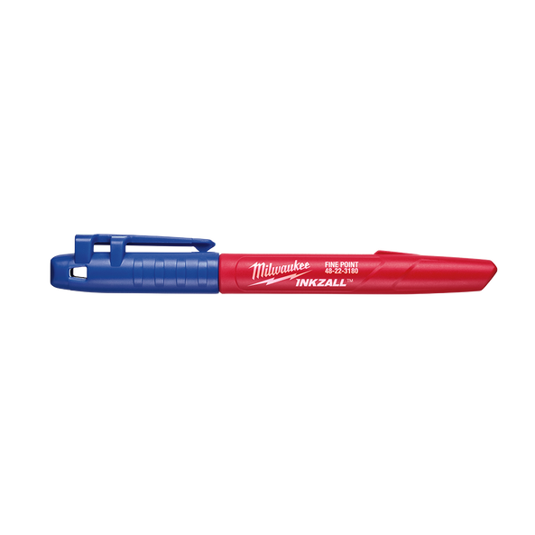 Mil Inkzall Fine Point Blue Marker