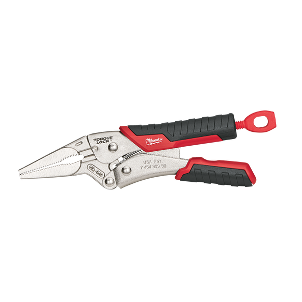 Milwaukee Plier  Locking Torque Long Nose 6"