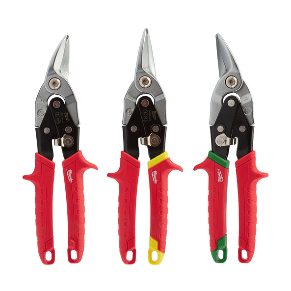 Milwaukee Aviation Snips 3Pk