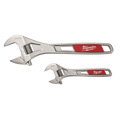 Milwaukee Adjustable Wrench 2 pack 250mm & 150mm