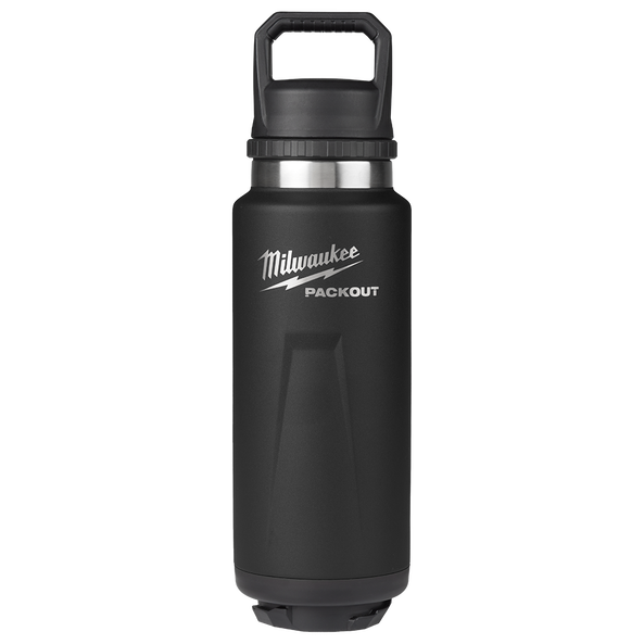 Milwaukee PACKOUT 1064ml Bottle W/ Chug Lid Black