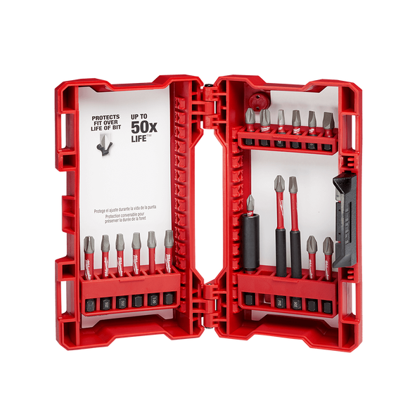 Milwaukee SHOCKWAVE Impact Driver Bit Set 18 Pce