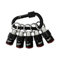Milwaukee Quick Release Bit Holder Carabiner 5 Pk