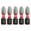 Milwaukee SHOCKWAVE Phillips 2 Insert Bit 5 Pk