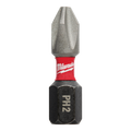 Milwaukee SHOCKWAVE Phillips 2 Insert Bit  25 Pack