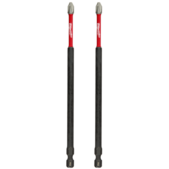 Milwaukee SHOCKWAVE Power Bit PH2 150mm 2 Pack