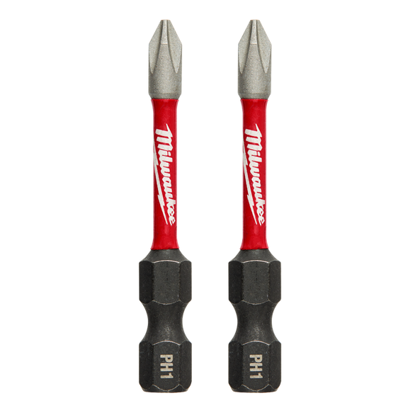 Milwaukee SHOCKWAVE PH1 Power Bit 50mm 2 Pk
