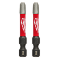 Milwaukee SHOCKWAVE Power Bit Phillips 3 50mm 2 Pk
