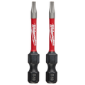 Milwaukee SHOCKWAVE Power Bit Torx T10 50mm 2 Pk