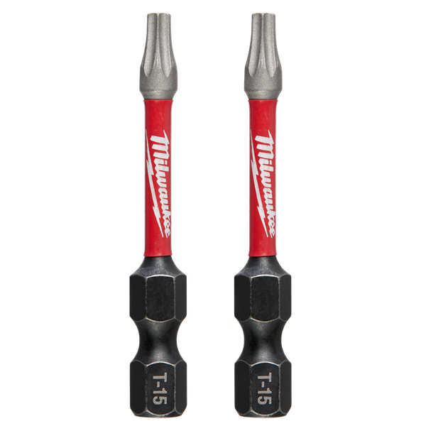 Milwaukee SHOCKWAVE Power Bit Torx T15 50mm 2 Pk