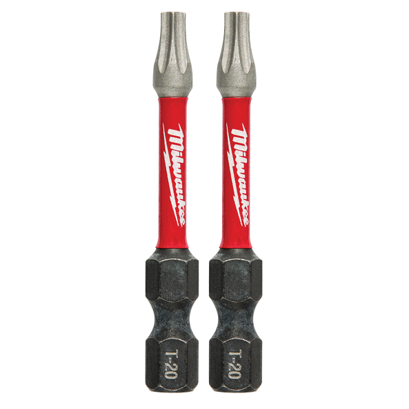 Milwaukee SHOCKWAVE Power Bit Torx T20 50mm 2 Pk