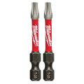 Milwaukee SHOCKWAVE Power Bit Torx T25 50mm 2 Pk