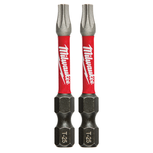 Milwaukee SHOCKWAVE Power Bit Torx T25 50mm 2 Pk
