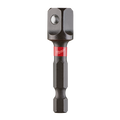 Milwaukee Shockwave 1/4 Hex Shank 3/8 Socket Adapt