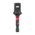 Milwaukee SHOCKWAVE Adapter 1/4"Hex to 1/2"Square