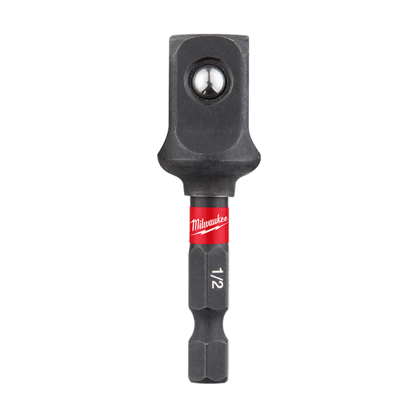 Milwaukee SHOCKWAVE Adapter 1/4"Hex to 1/2"Square