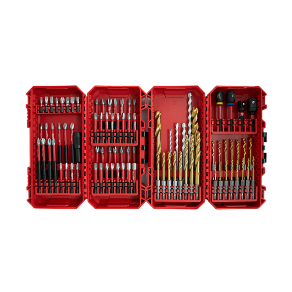 Milwaukee SHOCKWAVE Drill+Driver Set 86 Piece