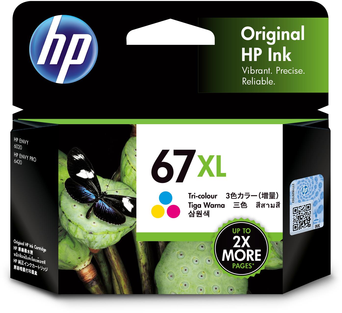 HP 67XL Original Ink Cartridge (Tri-colour)